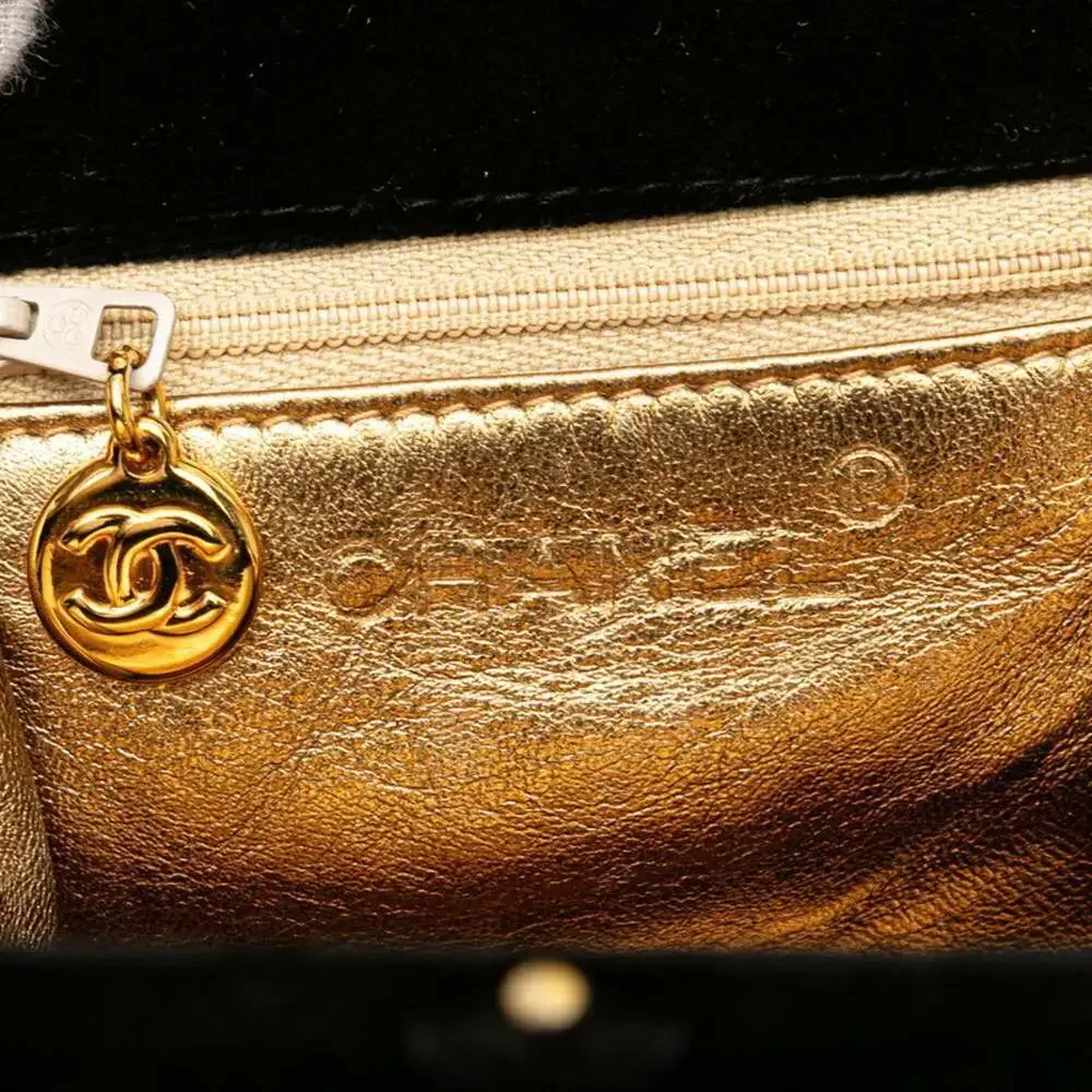 CHANEL Black Logo Bag